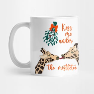 Kiss me under the mistletoe - Snow Mug